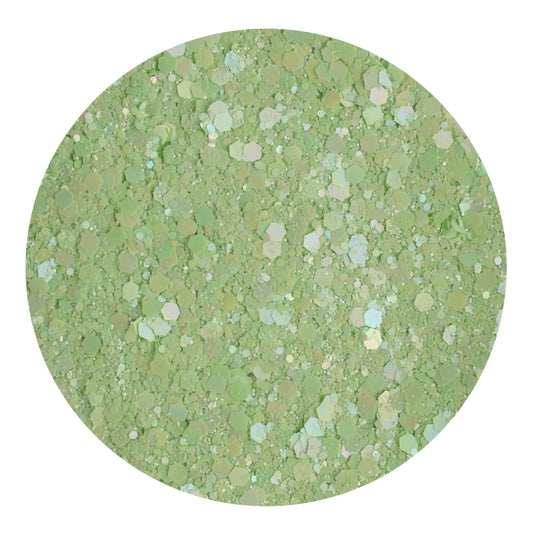 Chunky Glitter Sweet Pastel - Minty Meadow