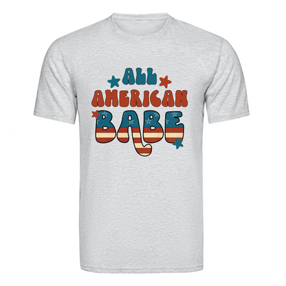 DTF Heat Transfer - American Babe