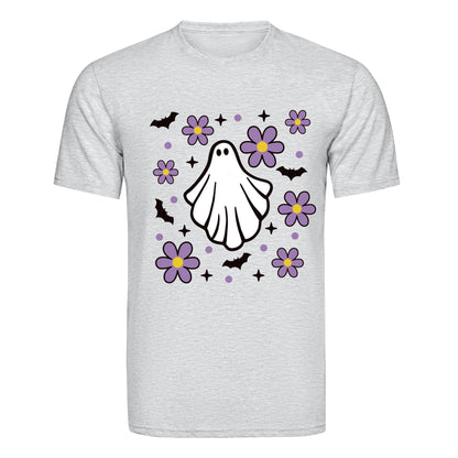 DTF Heat Transfer - Bats Daisies & Ghost