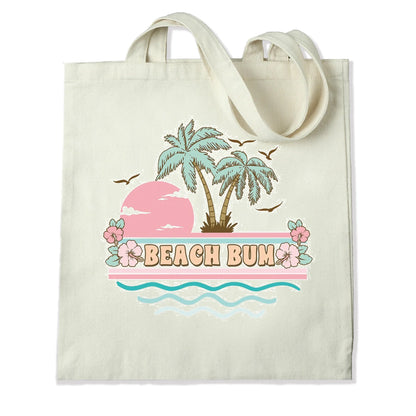 DTF Heat Transfer - Beach Bum Palm Trees