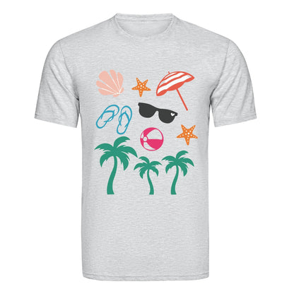 DTF Heat Transfer - Beach Icons