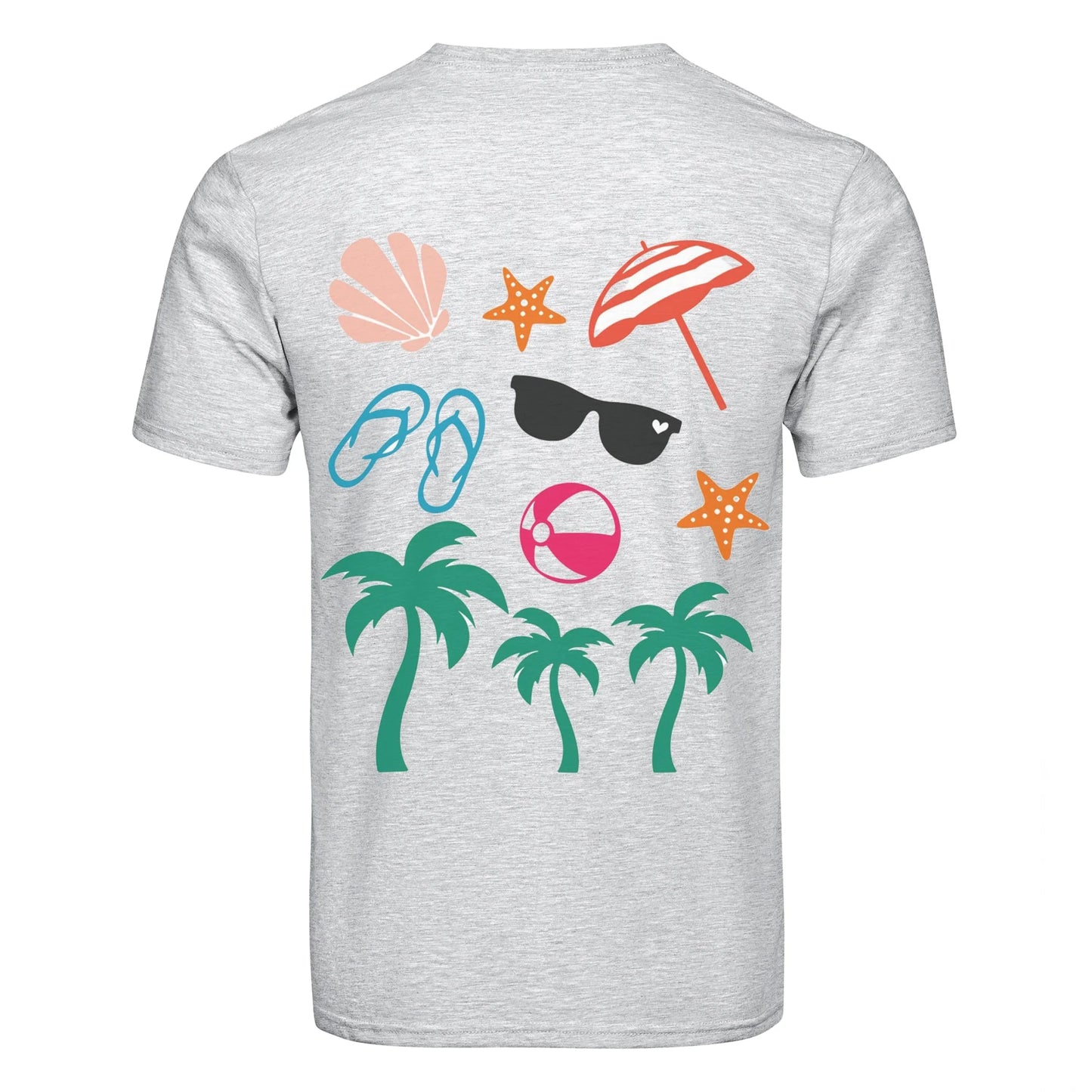 DTF Heat Transfer - Beach Icons