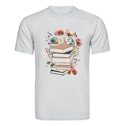 DTF Heat Transfer - Books & Flowers