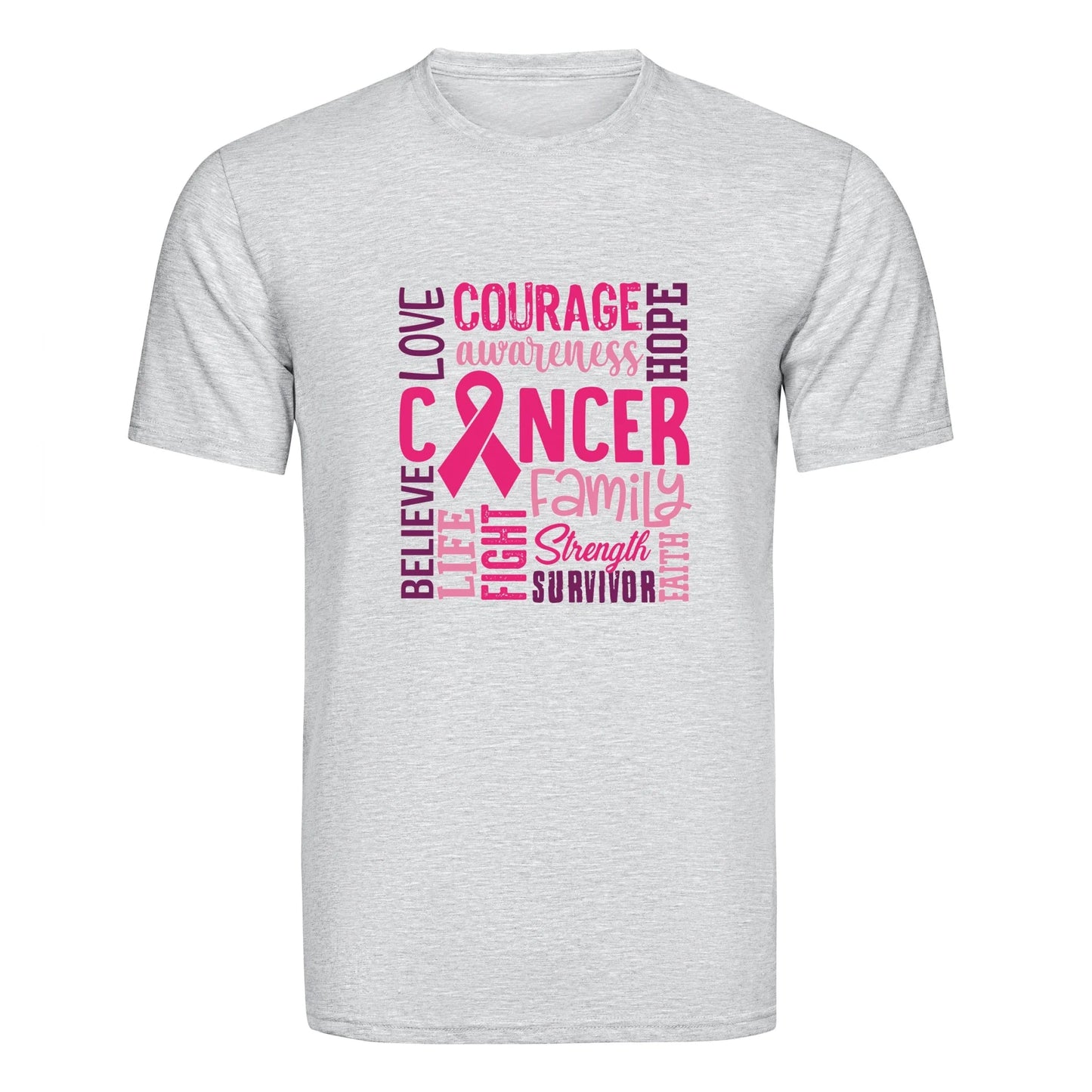 DTF Heat Transfer - Cancer Courage