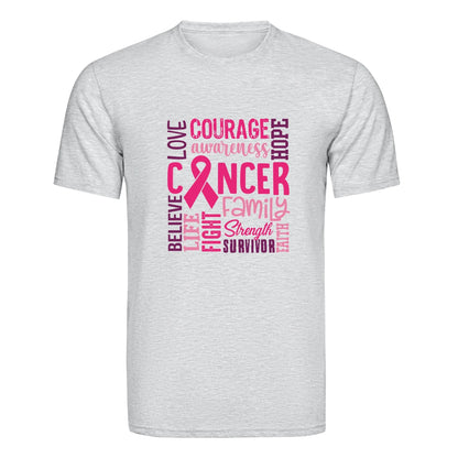 DTF Heat Transfer - Cancer Courage