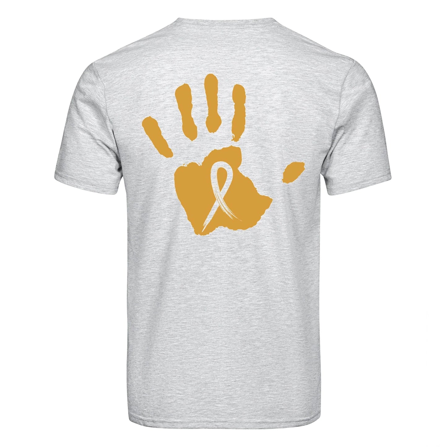 DTF Heat Transfer - Childhood Cancer Hand