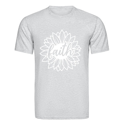 DTF Heat Transfer - Faith Sunflower