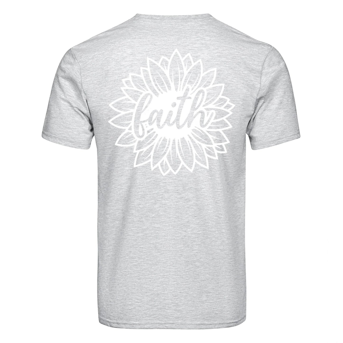 DTF Heat Transfer - Faith Sunflower