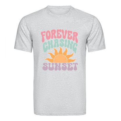 DTF Heat Transfer - Forever Chasing Sunset