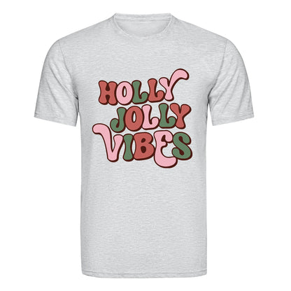 DTF Heat Transfer - Holly Jolly Vibes