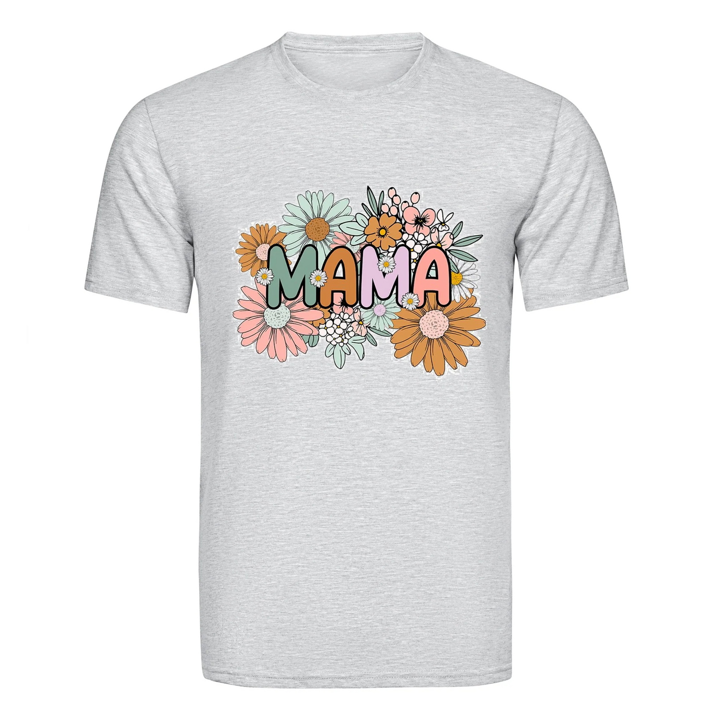 DTF Heat Transfer - Mama Floral