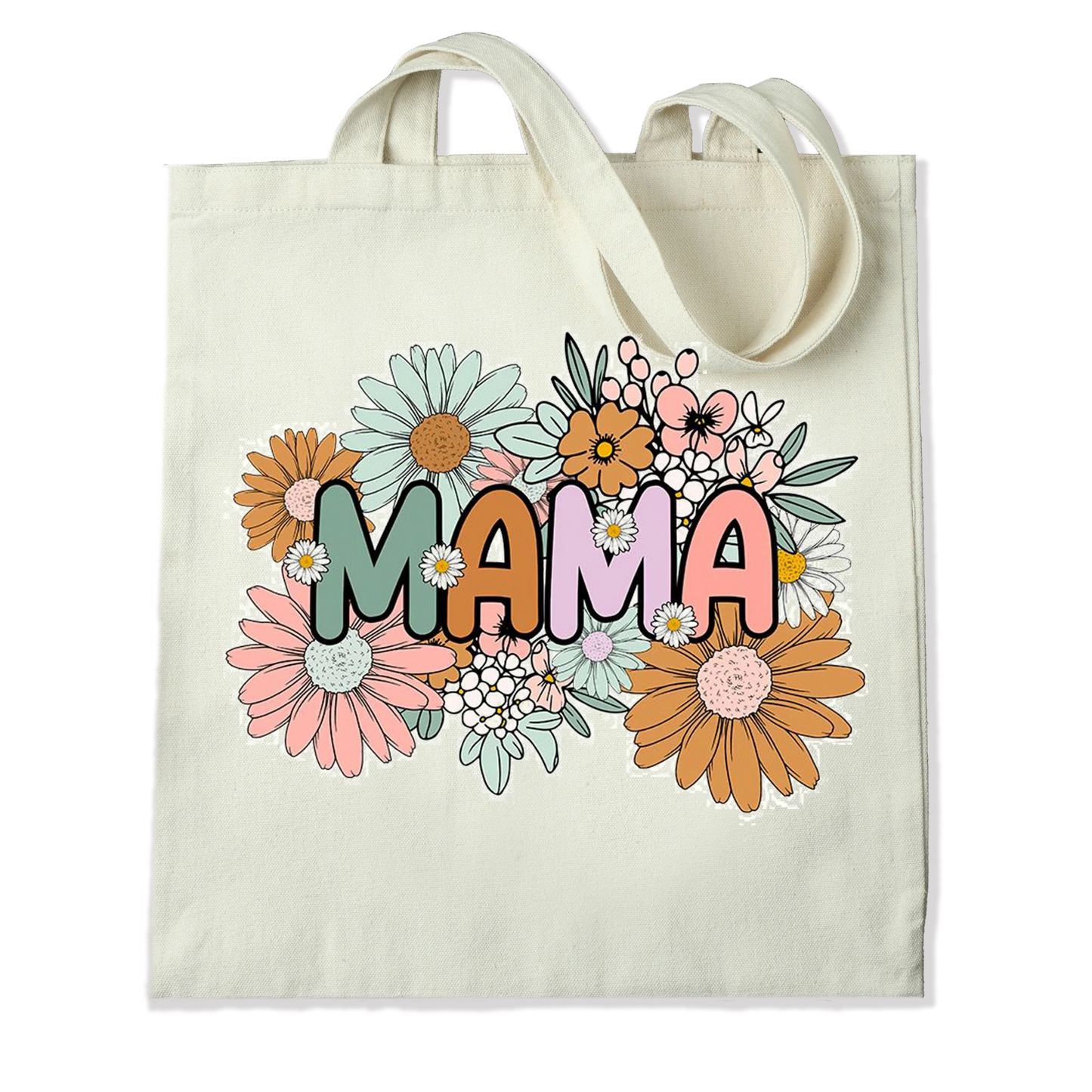 DTF Heat Transfer - Mama Floral