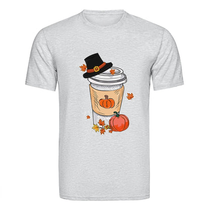 DTF Heat Transfer - Pumpkin Spice Coffee