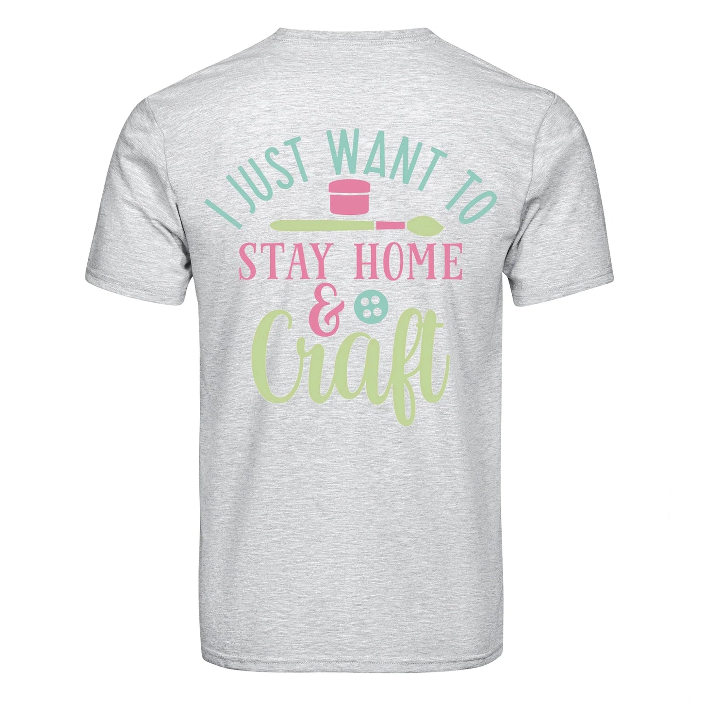 DTF Heat Transfer - Stay Home & Craft