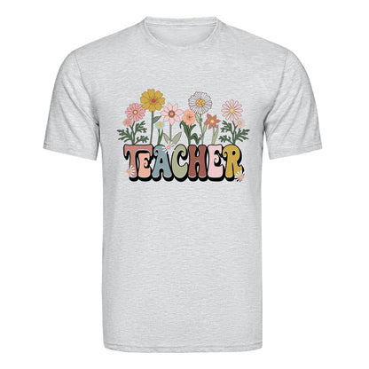 DTF Heat Transfer - Teacher Garden