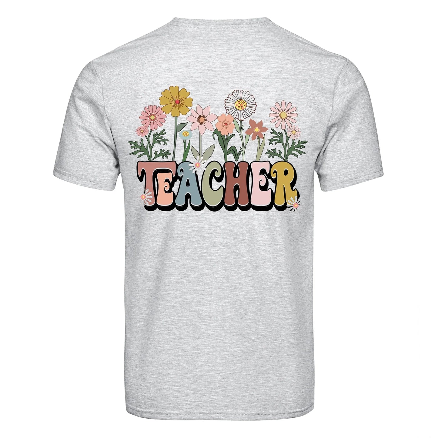 DTF Heat Transfer - Teacher Garden