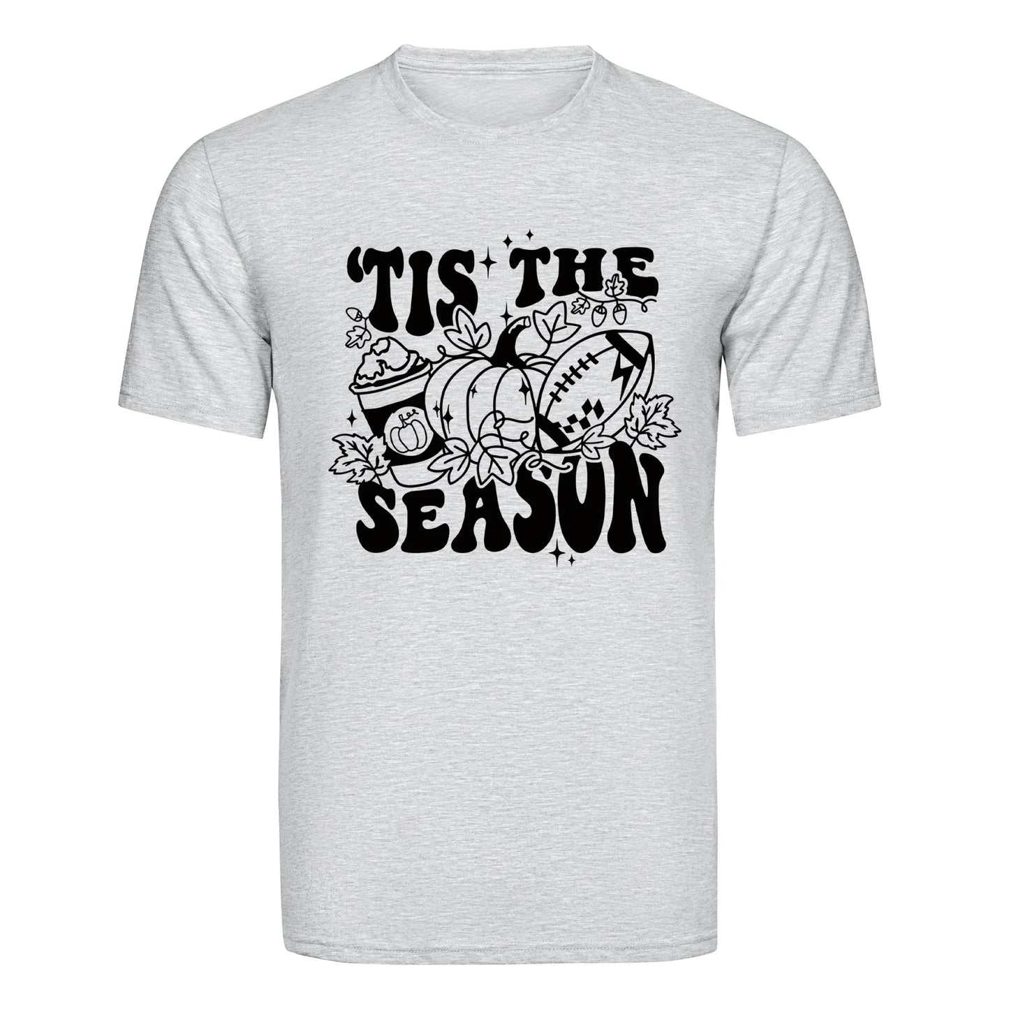 DTF Heat Transfer - Tis the Season Black