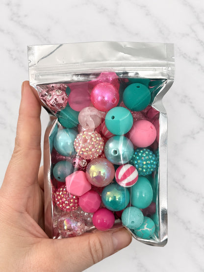 Cotton Candy Crush First Dibs curated bead bag