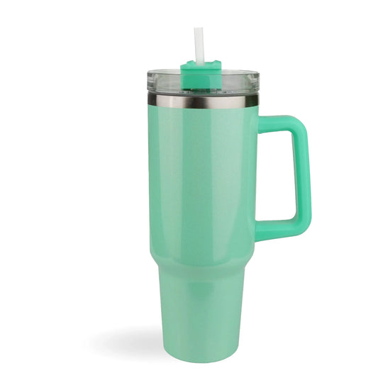 Handled Tumbler Shimmer - Mint