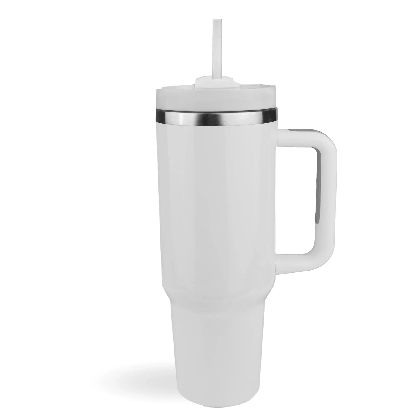 Handled Tumbler Standard Glossy - White