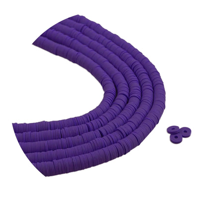 Heishi Surfer Friendship Beads - Enchanted Purple