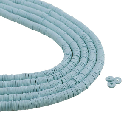 Heishi Surfer Friendship Beads - Light Blue