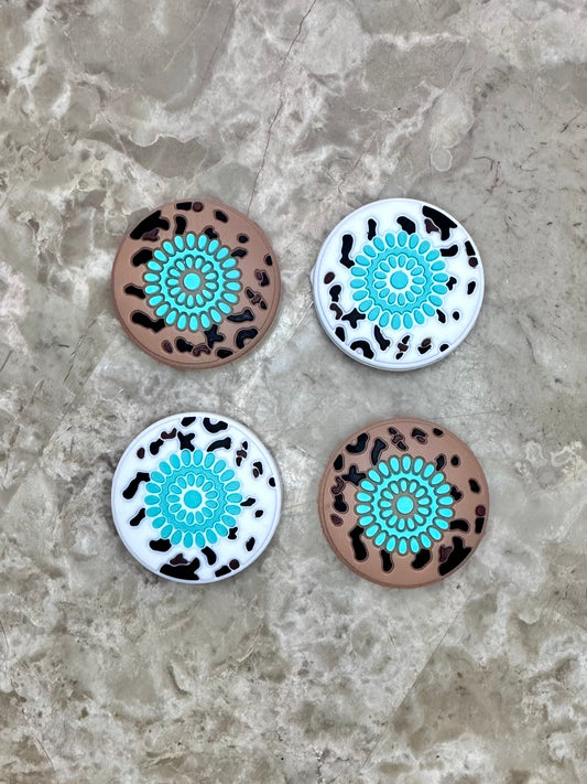 Western Turquoise Stone Focal