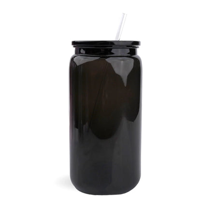 Plastic Can Opaque - Smoke Black