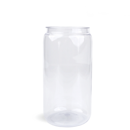 Plastic Pop Can - Clear