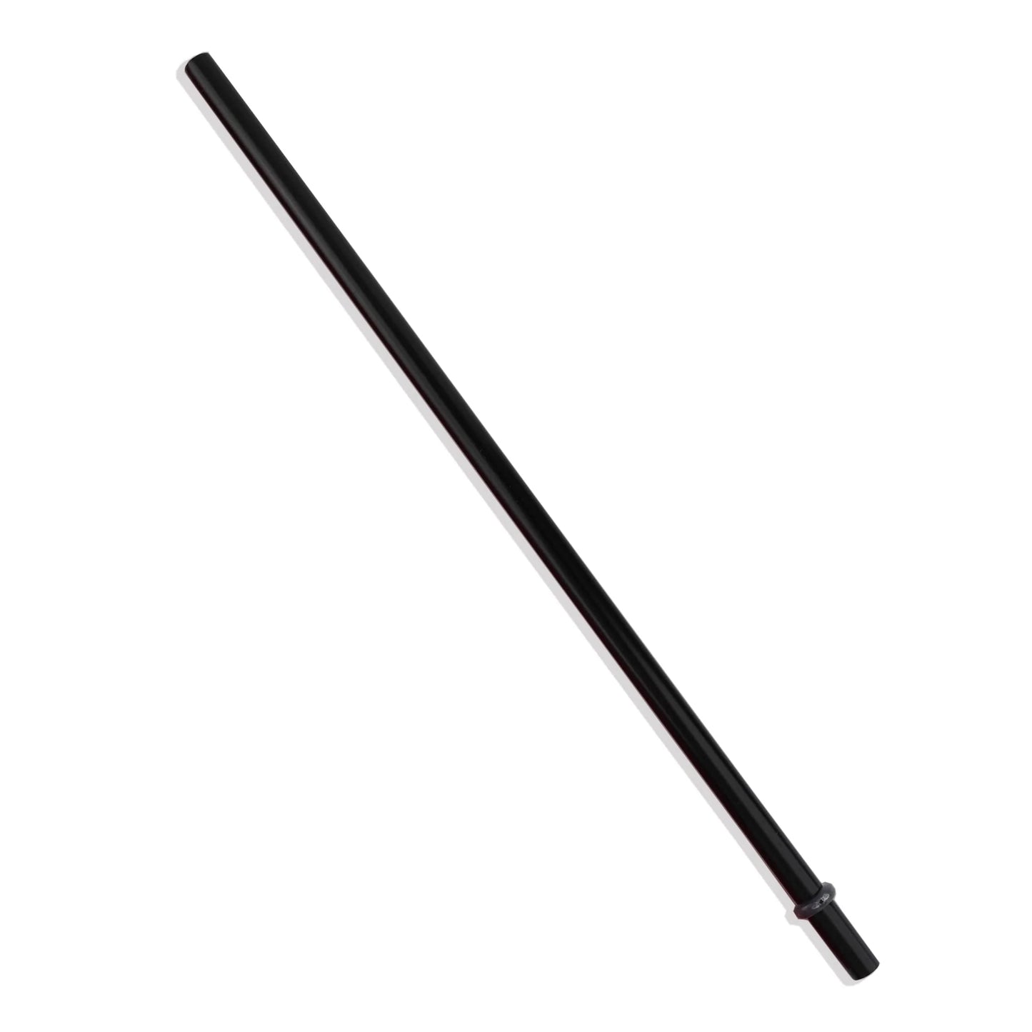 Plastic Straw Reusable Opaque - Black