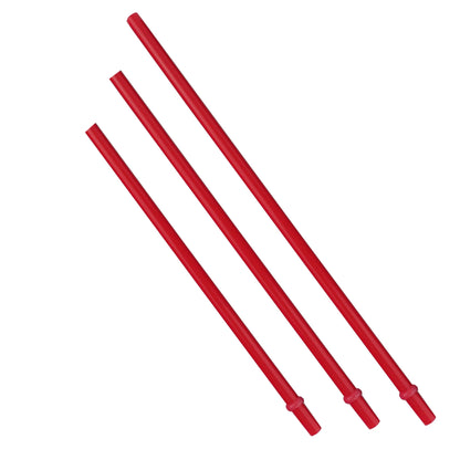 Plastic Straw Reusable Opaque - Bright Pink