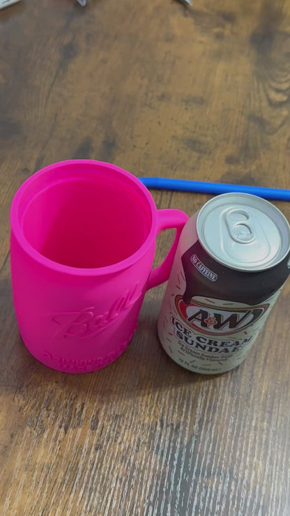 Mason Jar 12oz Can Koozie - Create Your Own