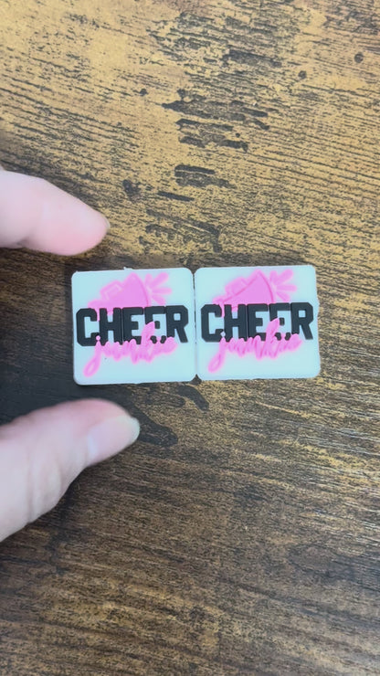 Cheer Junkie (Flaw) Focal Pack (10ct) * RECOMMEND ONLY FOR CUP CHARM DUE TO FLAW