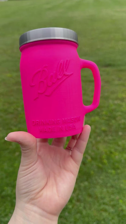 Mason Jar 12oz Can Koozie - Create Your Own