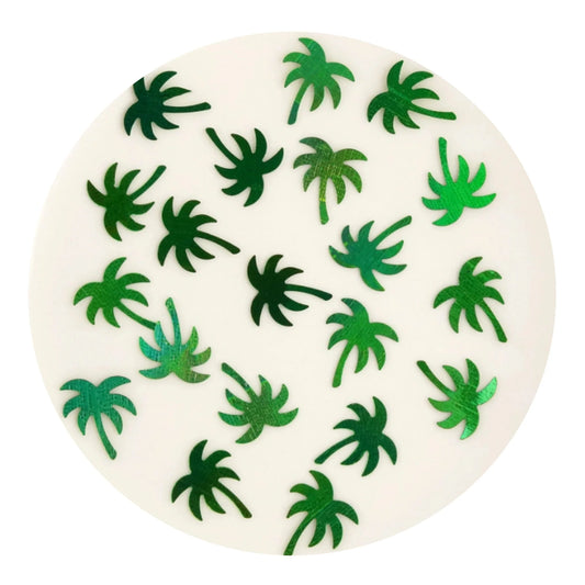 Shaped Glitter Classic - Palm Tree