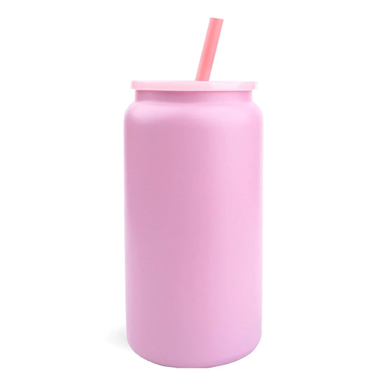 Stainless Steel Can - Light Pink