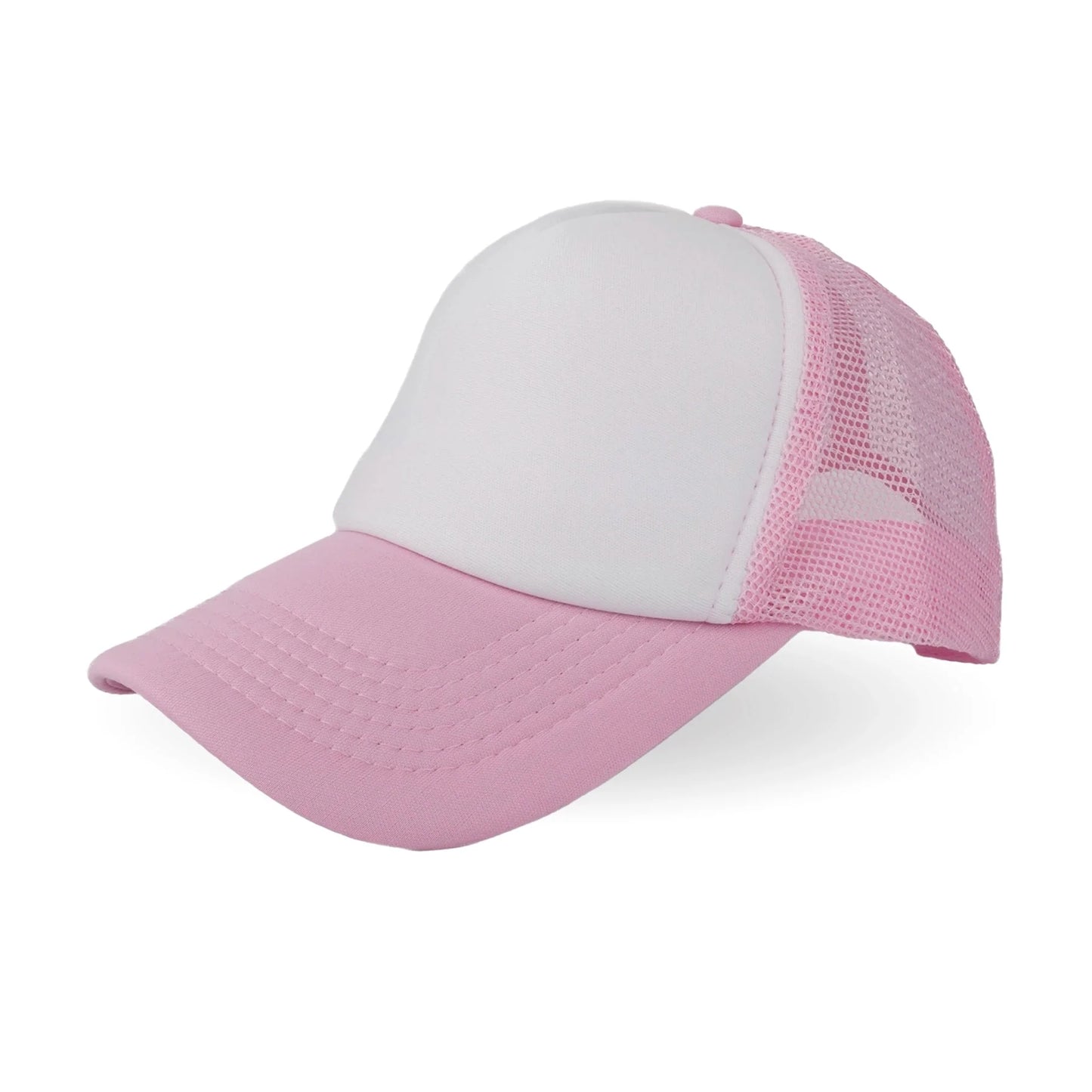 Trucker Hat - Pink & White