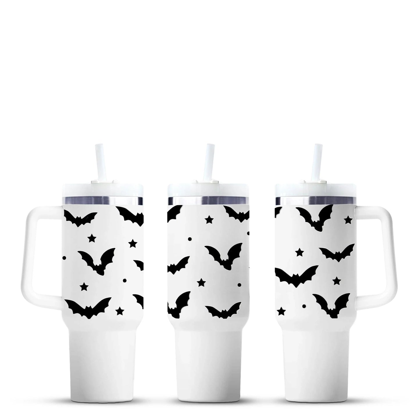 UV DTF Wrap -  Halloween Flying Bats