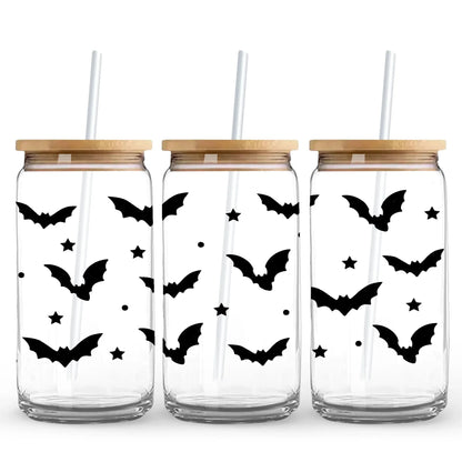 UV DTF Wrap -  Halloween Flying Bats