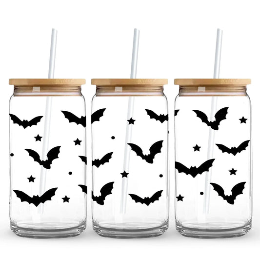 UV DTF Wrap -  Halloween Flying Bats