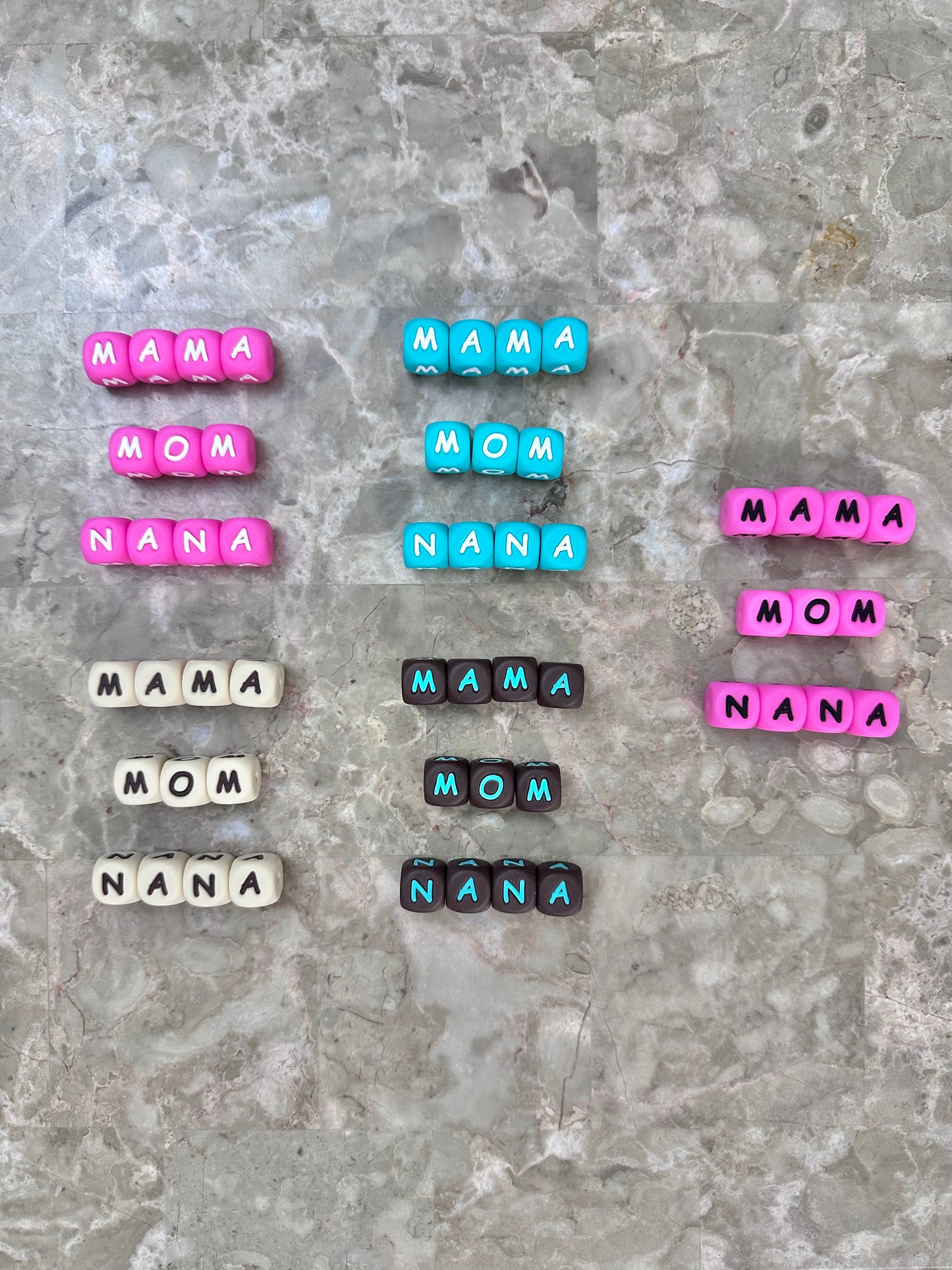 Custom Letter Bead Sets