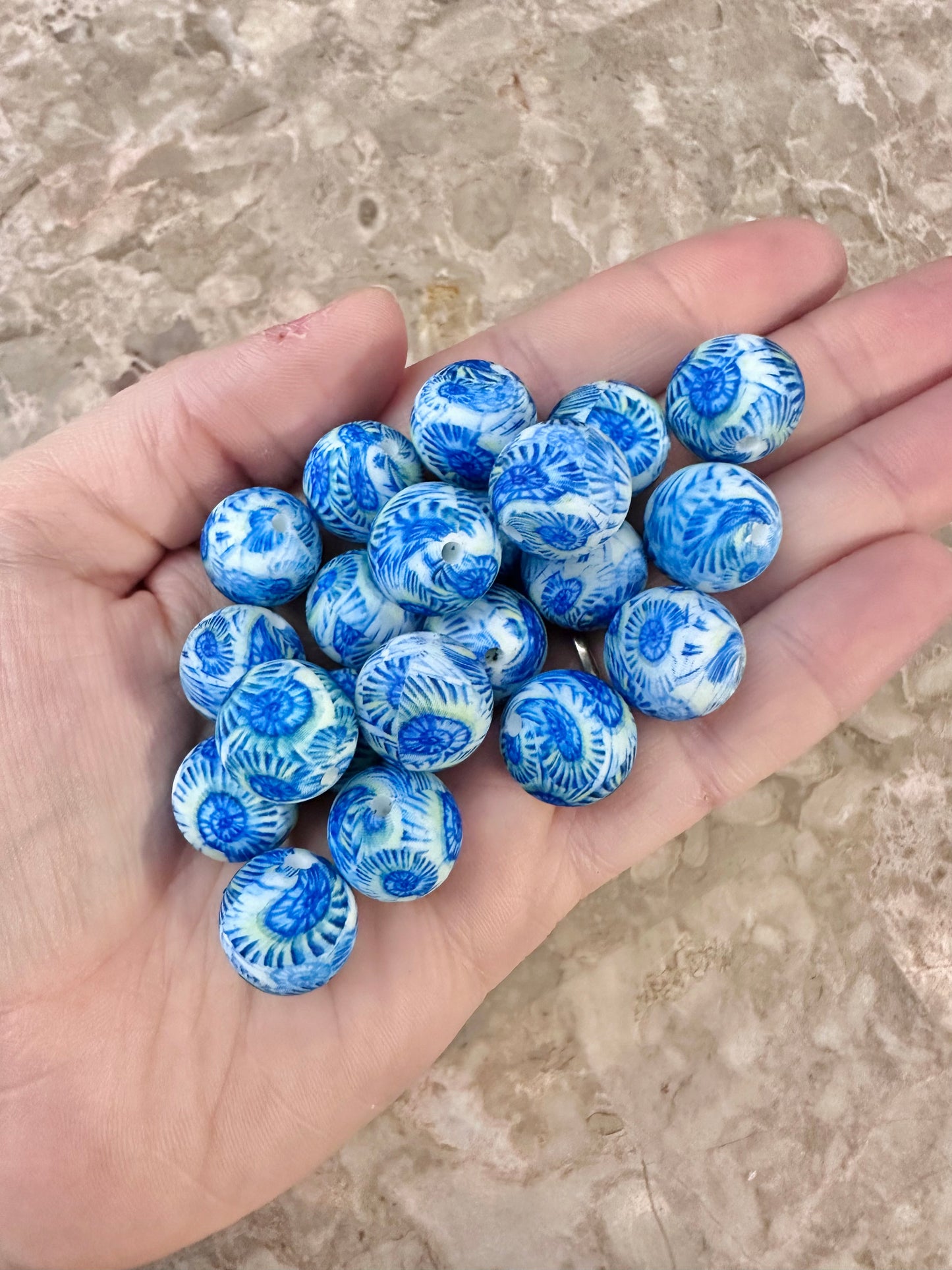 P279 Blue Shells 15mm Print